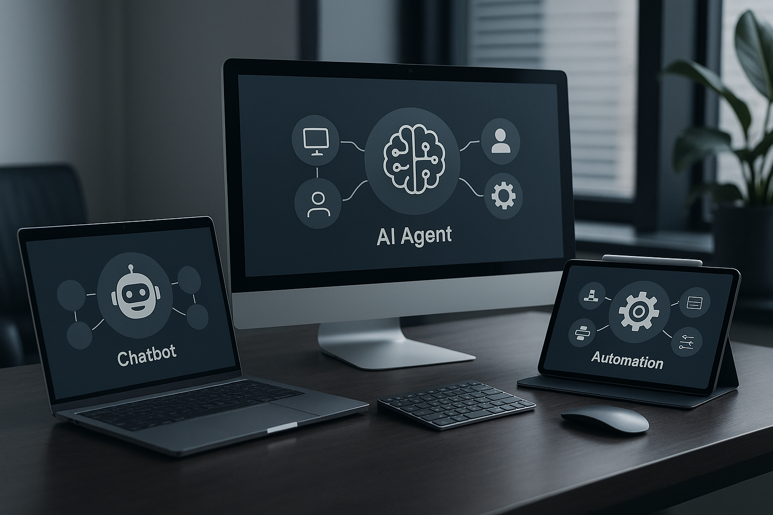 Diferencias entre chatbots, agentes de IA y automatización para empresas